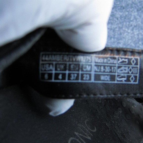 Vionic Amber Women Gladiator Sandal Shoes Black Synthetic Size 6 Wide - Picture 7 of 10